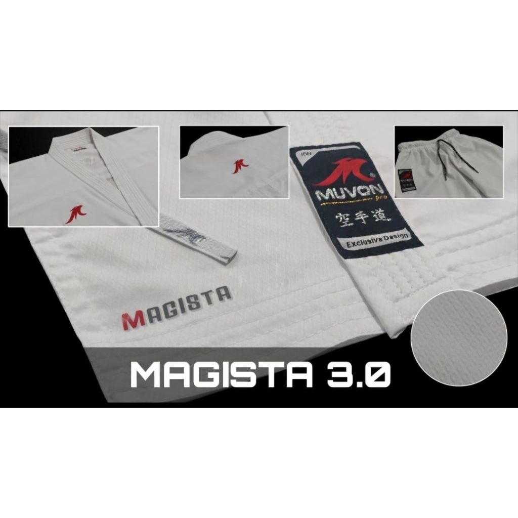 Baju Karate Gi Kumite MUVON Magista 3.0 Original