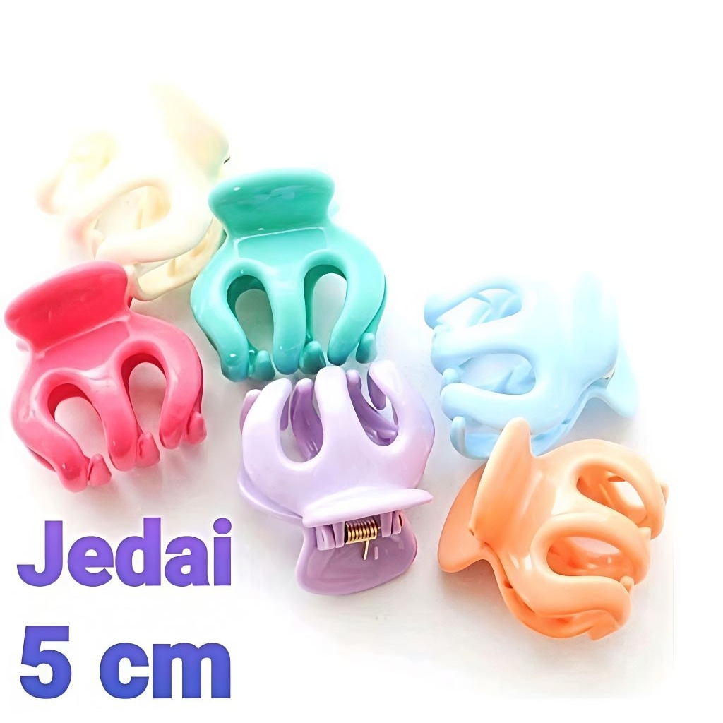 JEDAI CAKAR DOFF 5CM JEPIT RAMBUT KOREA JEPITAN SALON GLOSSY DOFF