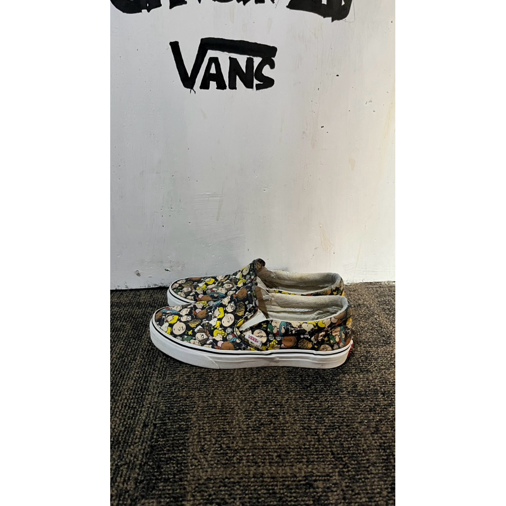 Vans slip on x peanuts second original100%
