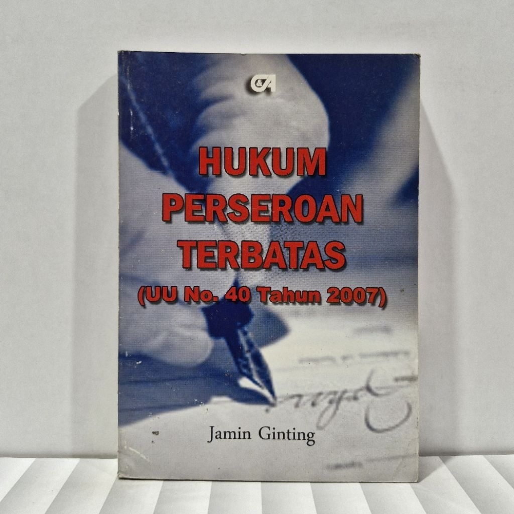 HUKUM PERSEROAN TERBATAS. JAMIN GINTING. ORIGINAL