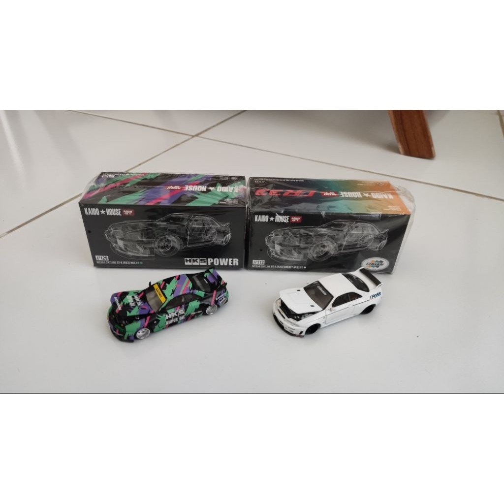 Mini GT Kaido House R33