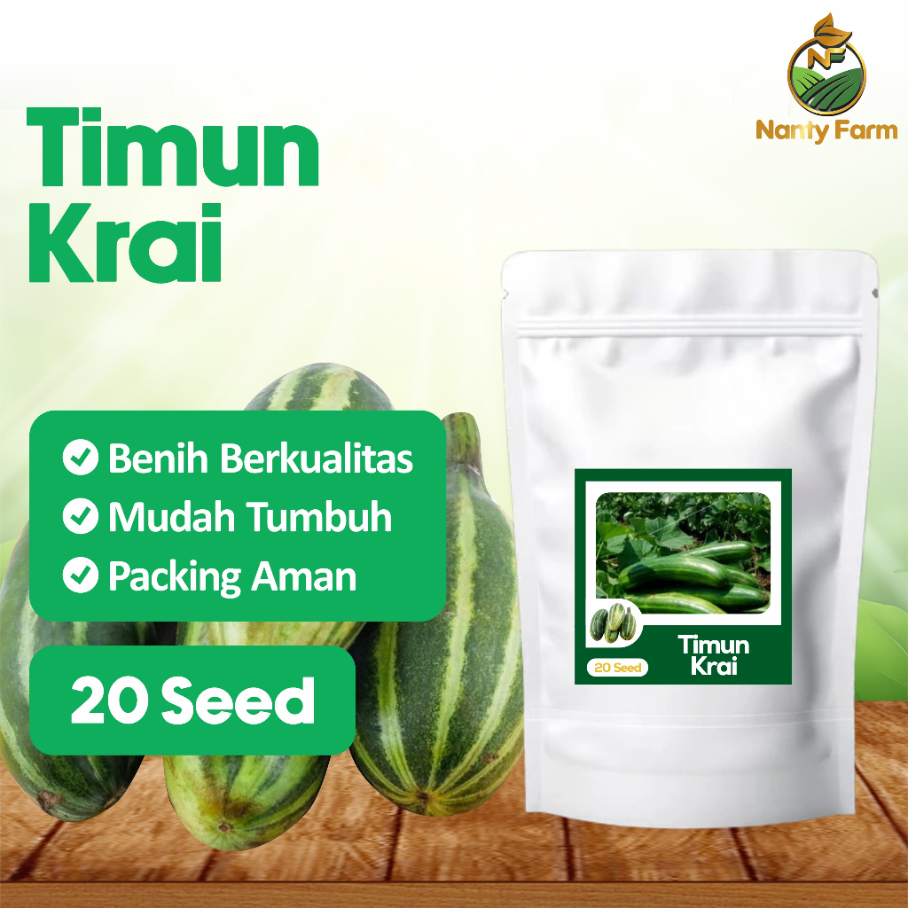 20 Biji - Benih Timun Krai KRAI