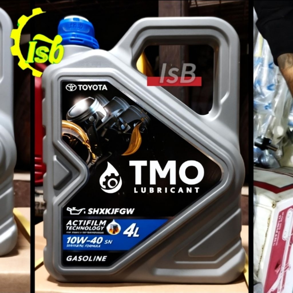 Oli Mesin TMO SAE 10W40 - Full Synthetic 4 Liter