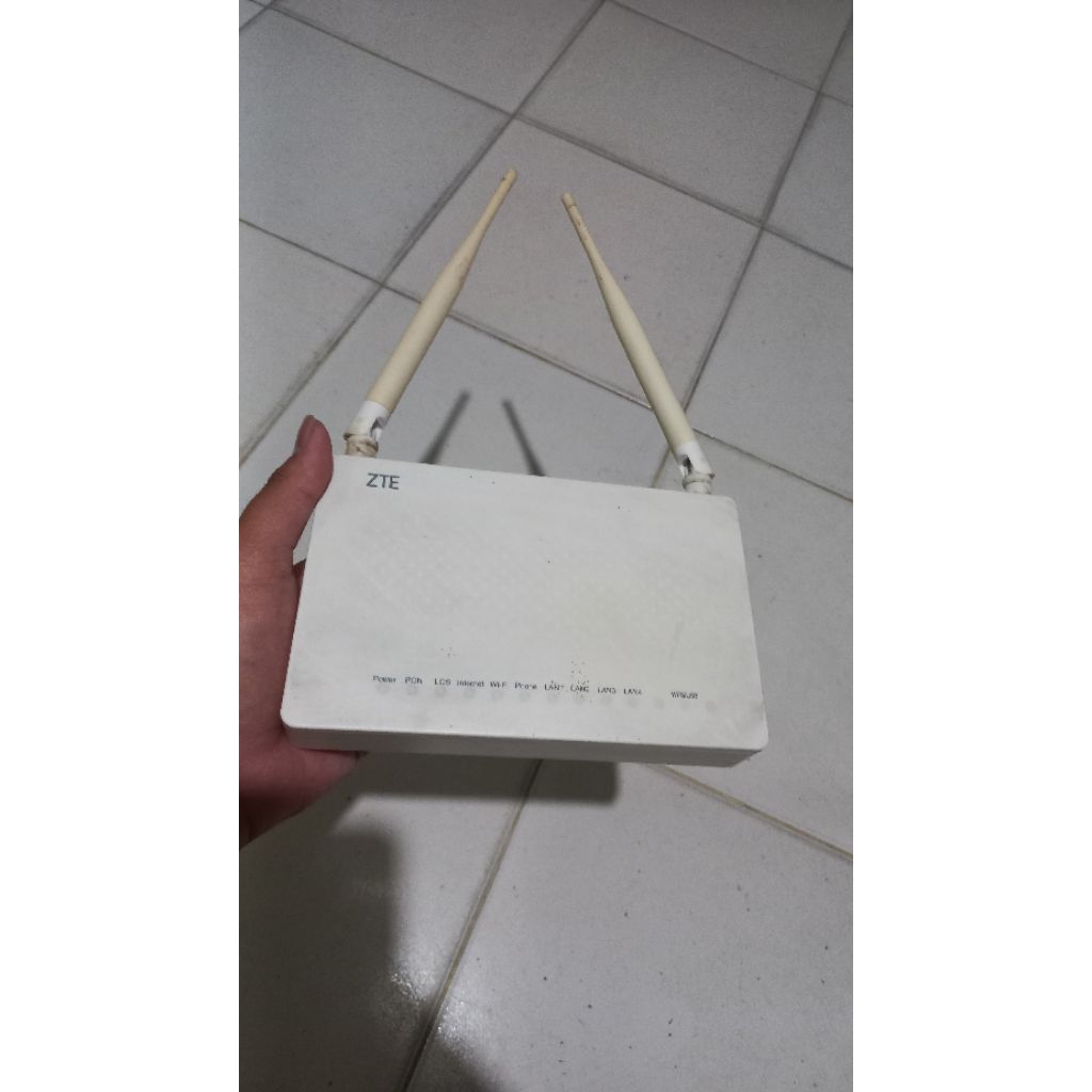 router zte f609 second bekas