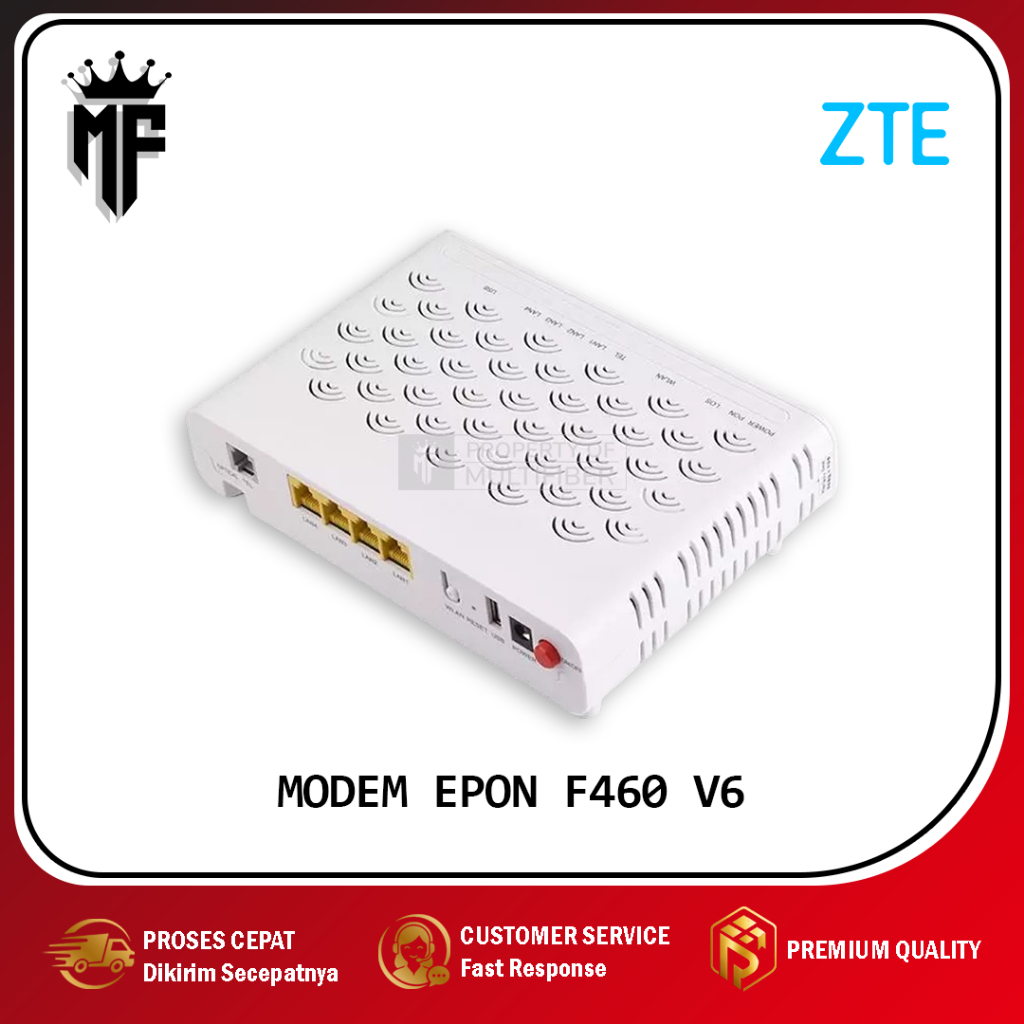 (TERMURAH) MODEM EPON ZTE F460 SECOND ORIGINAL