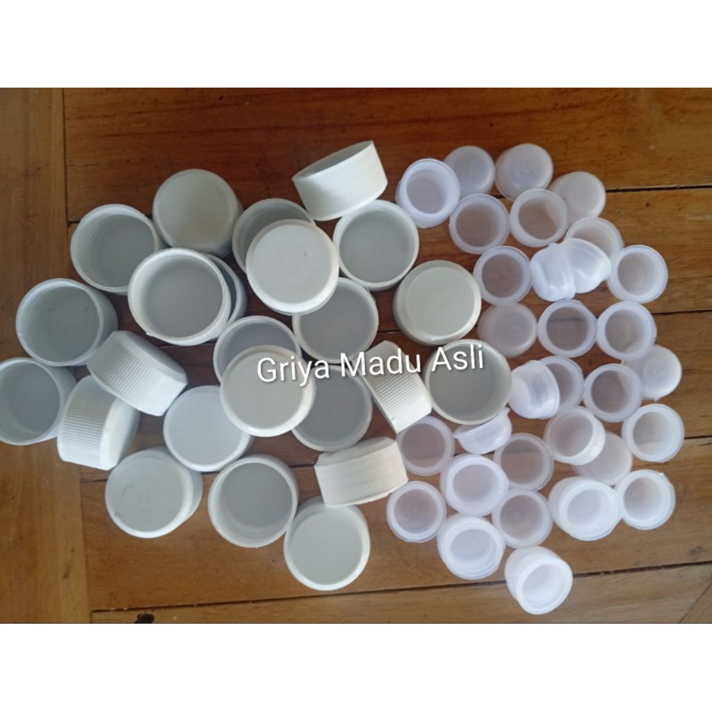 Tutup botol marjan luar  dalam (tutup ulir dan pop up)