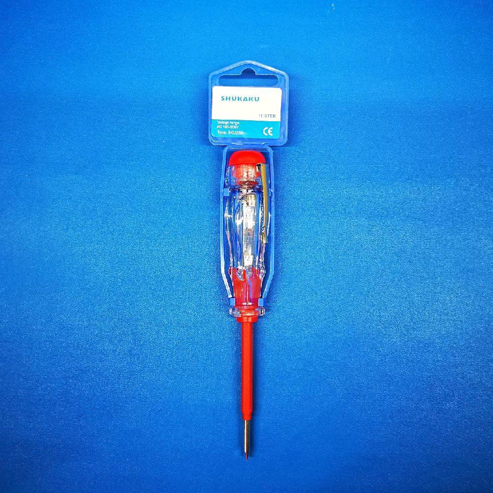 SKU289 Obeng Taspen Tespen Serba Guna Plus & Minus AC DC Listrik Alat Penguji Pendeteksi Listrik Dil