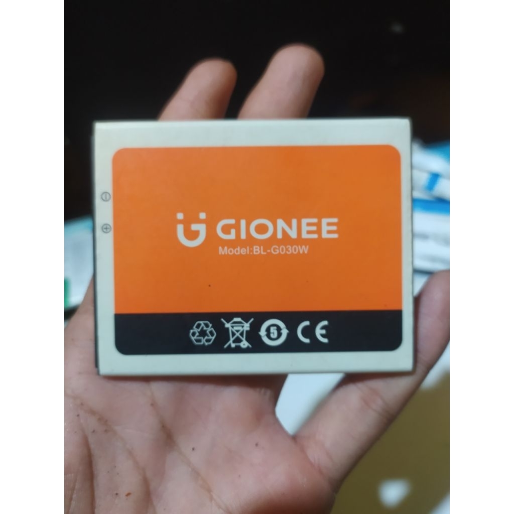 Baterai Gionee BL - G030w Original Cabutan