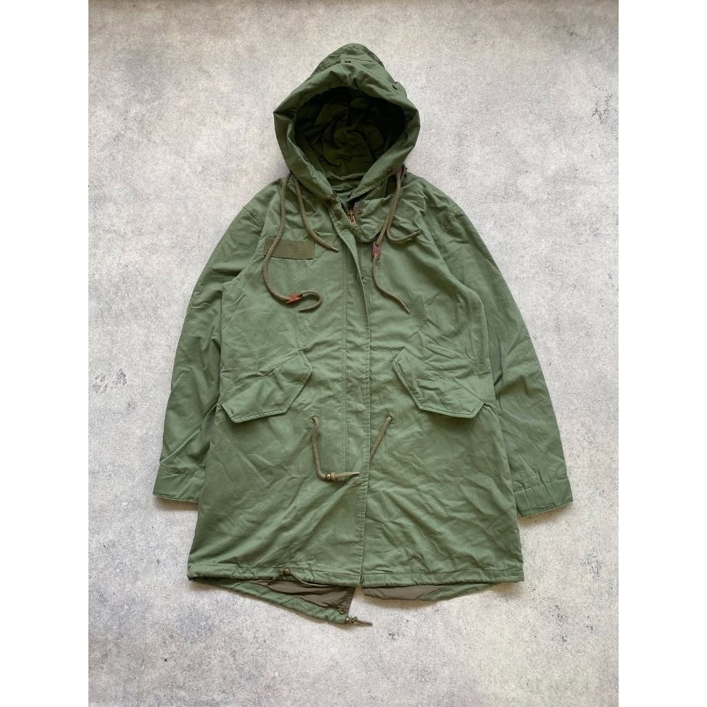 Jacket Jaket Parka Vintage Army Military Mr&Mrs Italy Second not nike