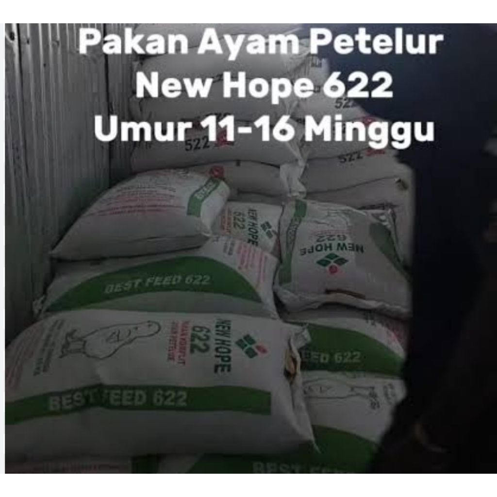 NEW HOPE 622 PAKAN AYAM PETELUR MUDA