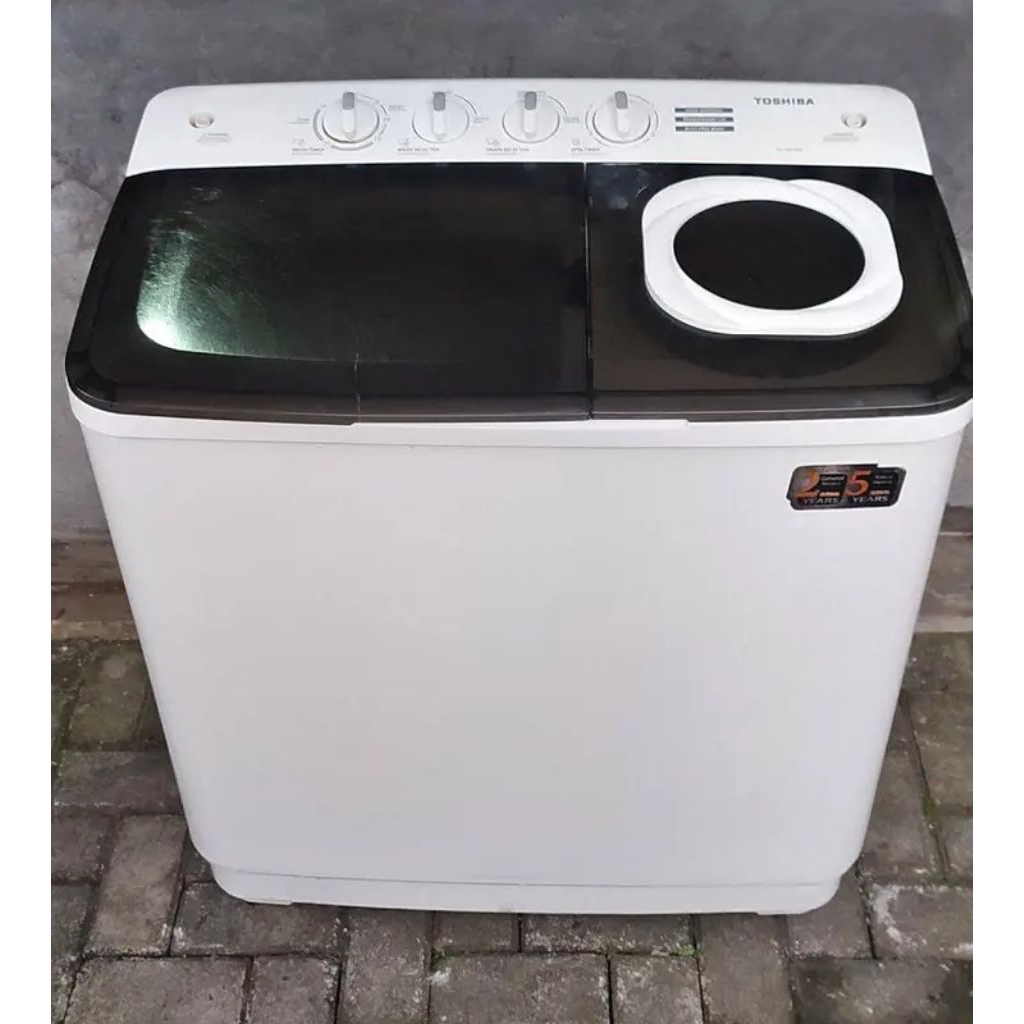 Mesin Cuci Bekas Toshiba 12Kg Seken Normal Siap Pakai
