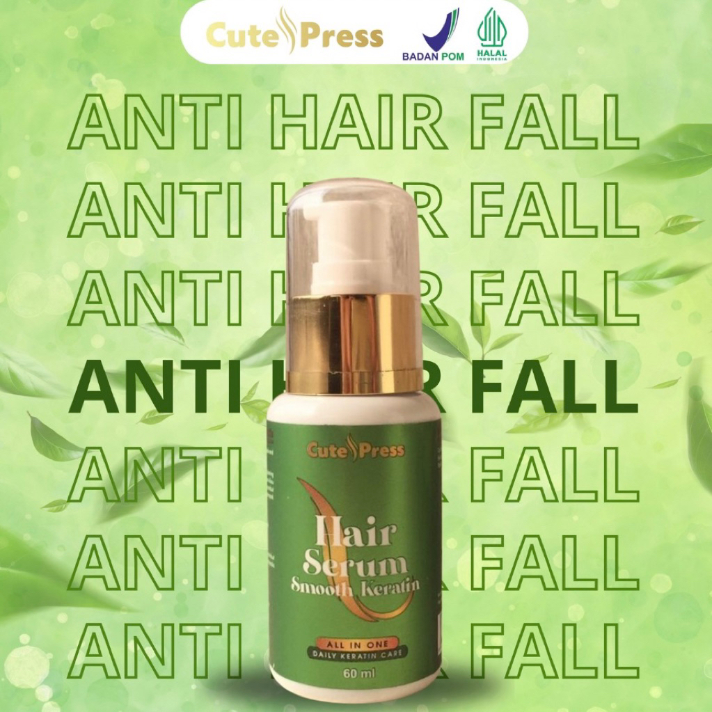 CUTE PRESS Hair Serum Smooth Keratin Anti Rontok