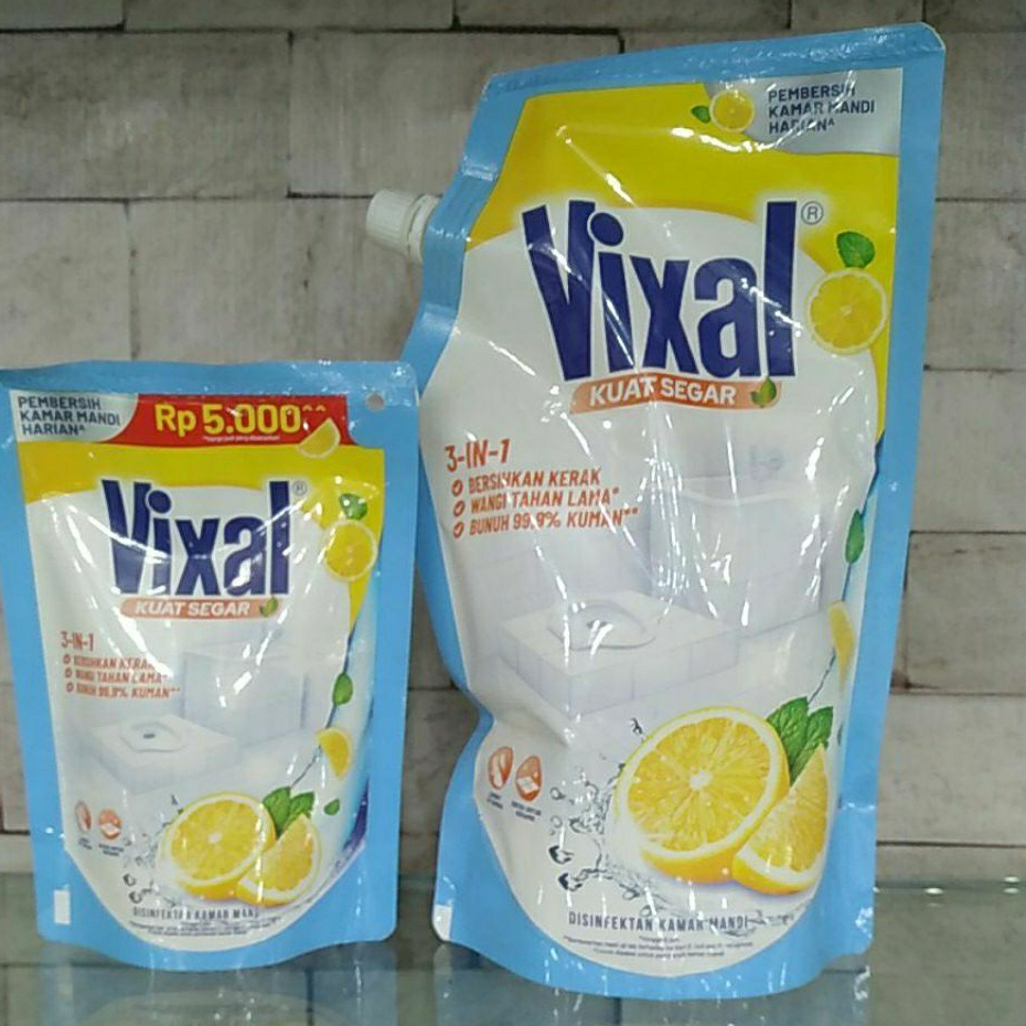 Vixal Pembersih Kamar Mandi Kemasan Refill 180 ml & 600 ml