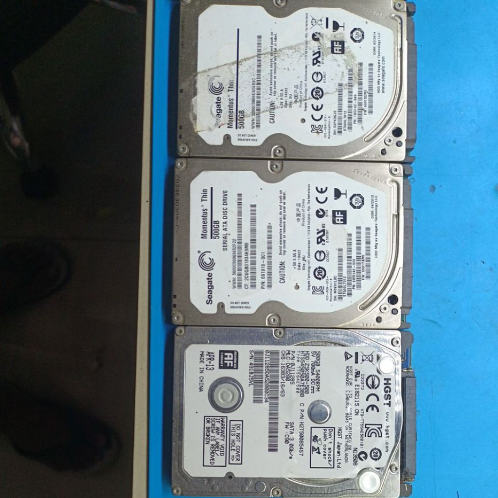 Harddisk Laptop Rusak