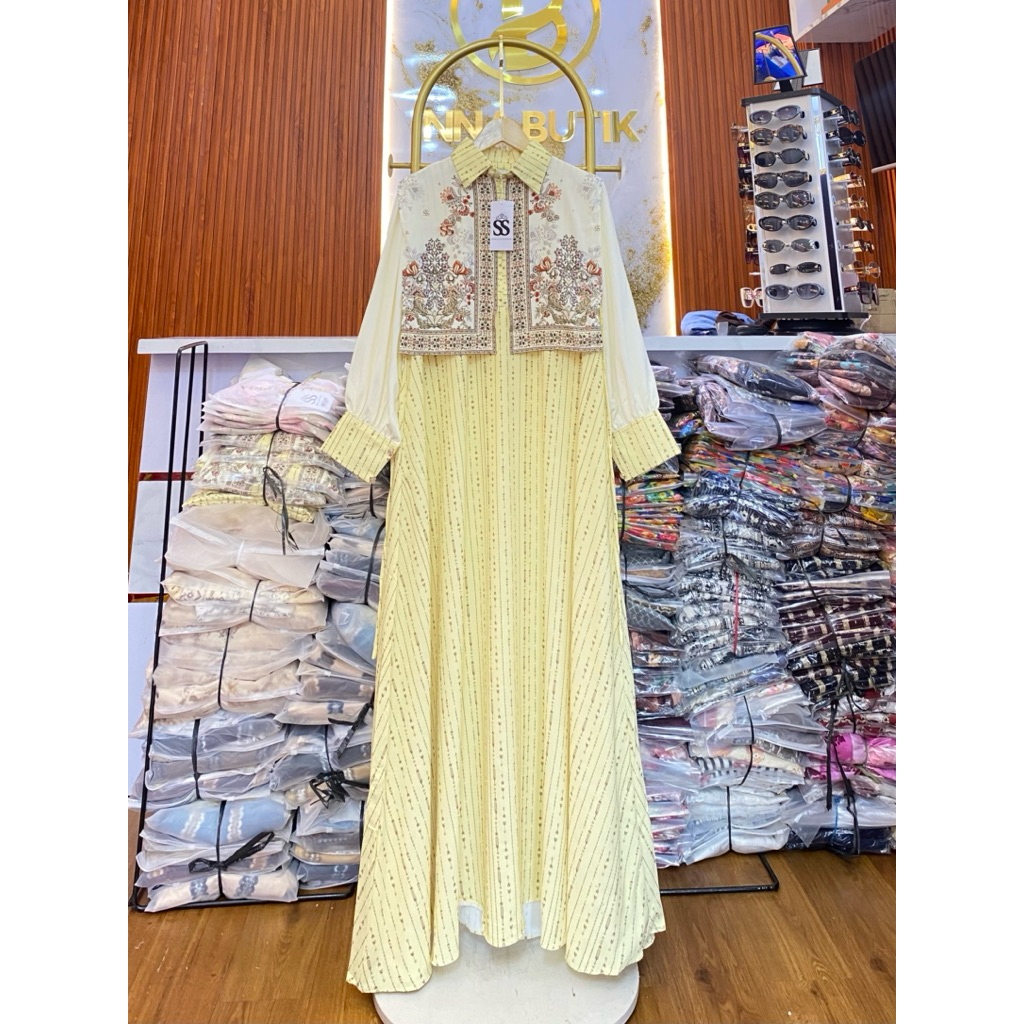 GAMIS DRES SS NON HIJAB PREMIUM By INNA BUTIK