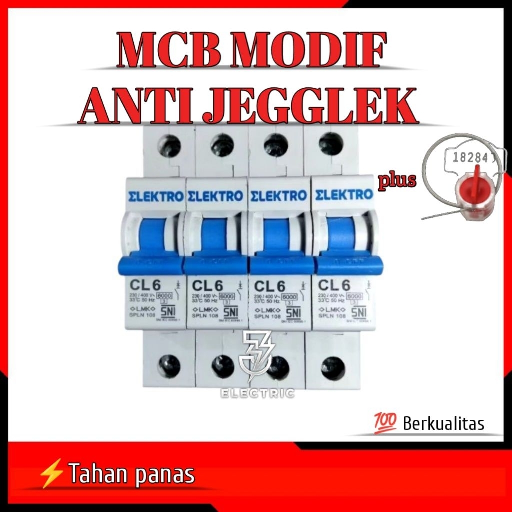 MCB Modif Elektro Anti jegglek 2A Modif 35A