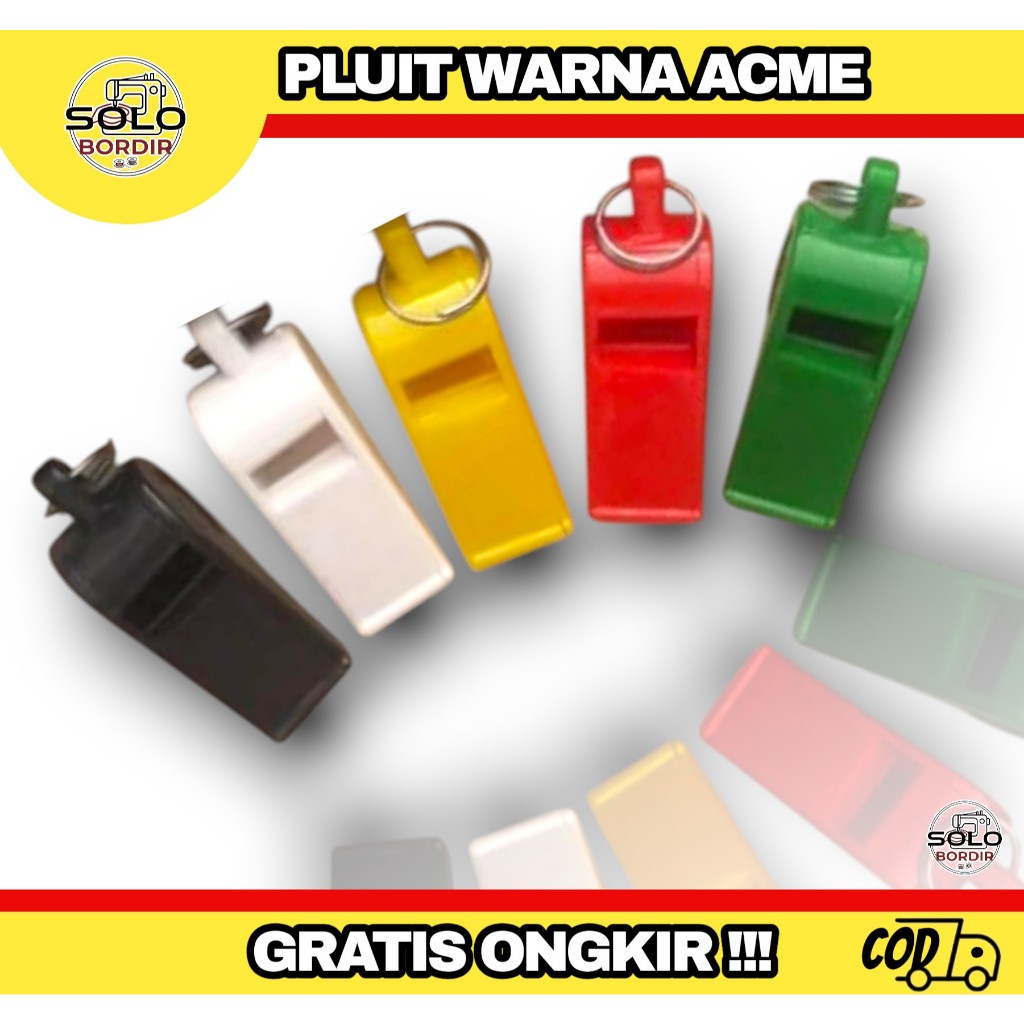 Pluit acme | Pluit wasit | Pluit Pramuka | Pluit serbaguna