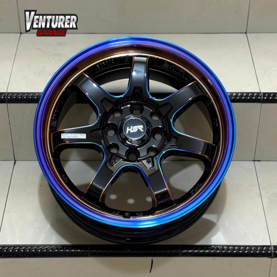 Velg Mobil Rainbow R15 Hsr Boroko Tjh Ring 15 Palang 7 Brio Agya Calya Vios Jazz Swift