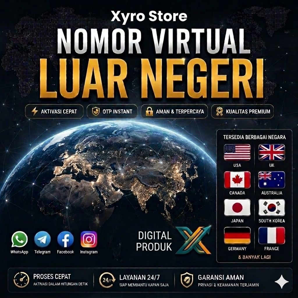 NOMOR VIRTUAL LUAR NEGERI