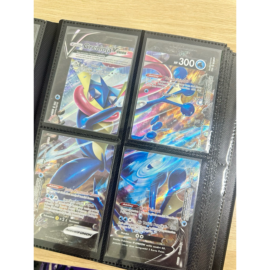 Kartu Pokemon - Greninja V-Union Promo E 137/S-P, 138/S-P, 139/S-P, 140/S-P