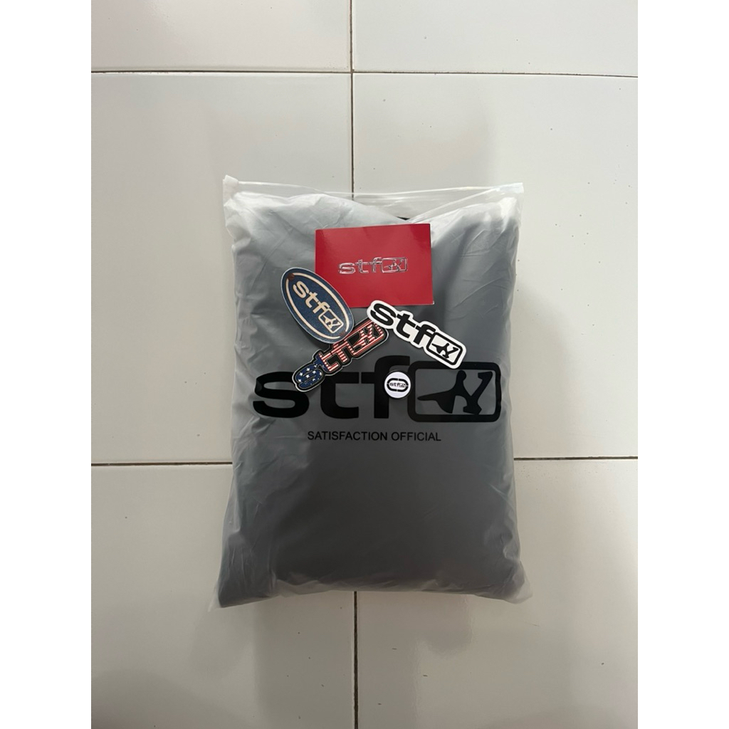 Hoodie Satisfaction STF BARU Boxy 375gsm TEBAL Hitam L