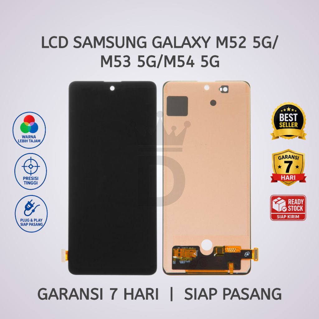 LCD TOUCHSCREEN SAMSUNG M52 5G/M53 5G/M54 5G FULLSET