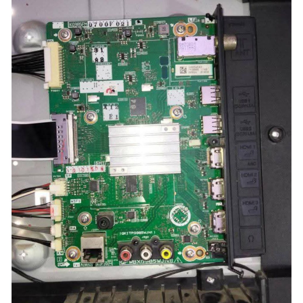 MESIN MB MAINBOR MAINBOAR MAINBOARD MODBO MOBO MODUL MB MONTHERBOARD TV SHARP 2T C50BG1I C50BG1 50BG