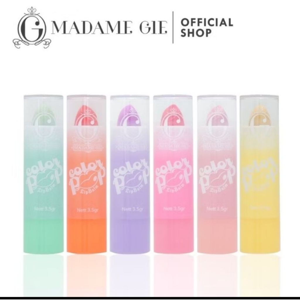Madame Gie color pop lip Balm/madame Gie lip Balm