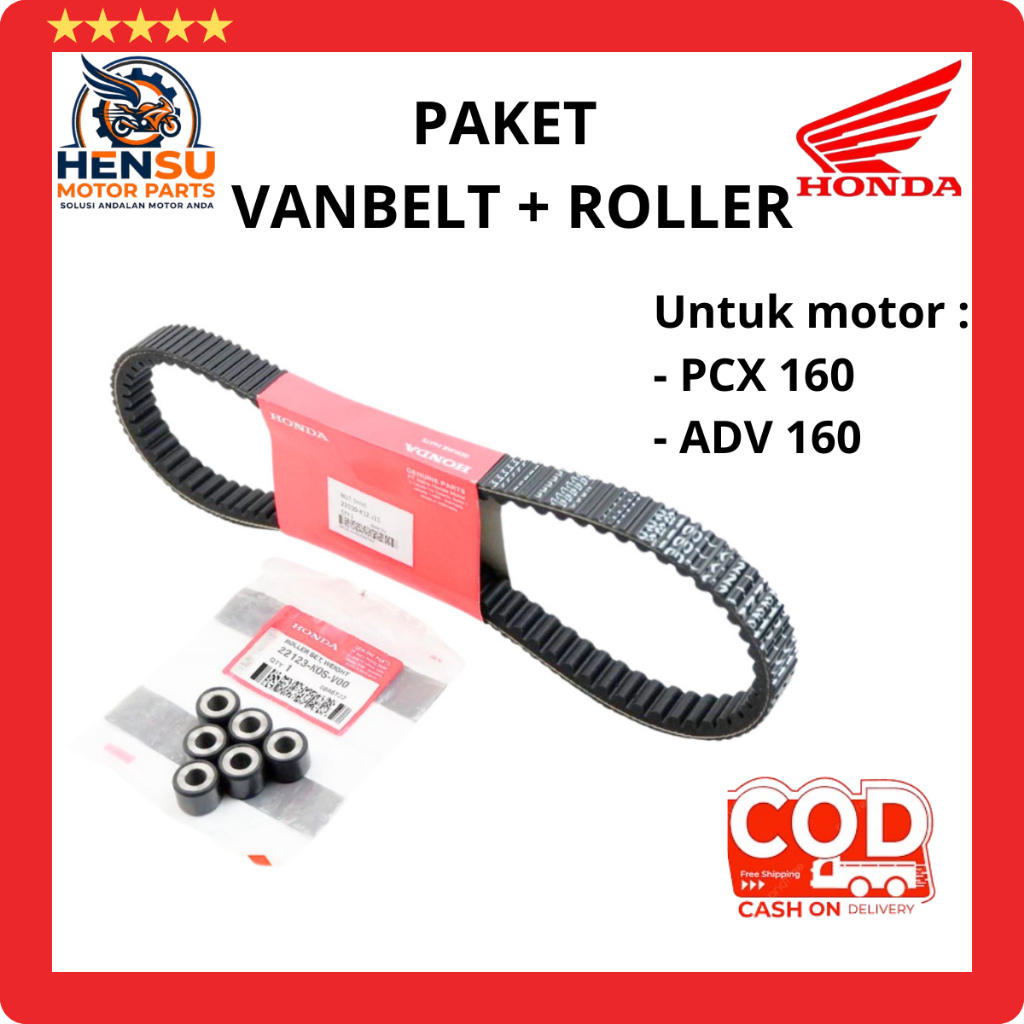 Vanbelt + Roller PCX 160 & ADV 160 - Vanbelt Vario 160 = Roller Vario 160
