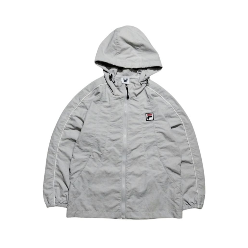 FILA kids jacket windbreaker running pockeble size 120 fit 7 - 8 th (P53xL42)