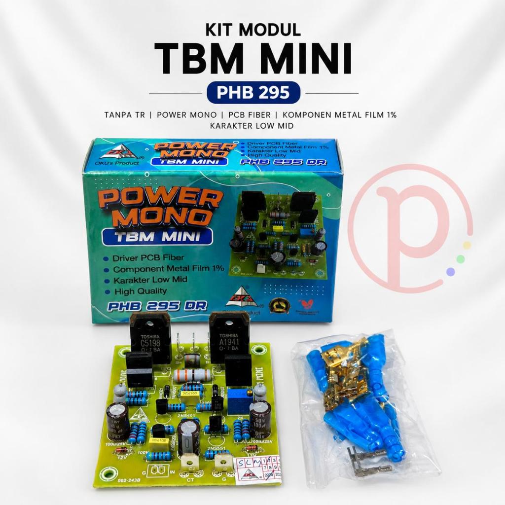 Kit Modul Mono TBM Mini PHB 295 ( CKJ ) / PCB Fiber Driver Power Amplifier TBM Mini PHB295 PHB-295