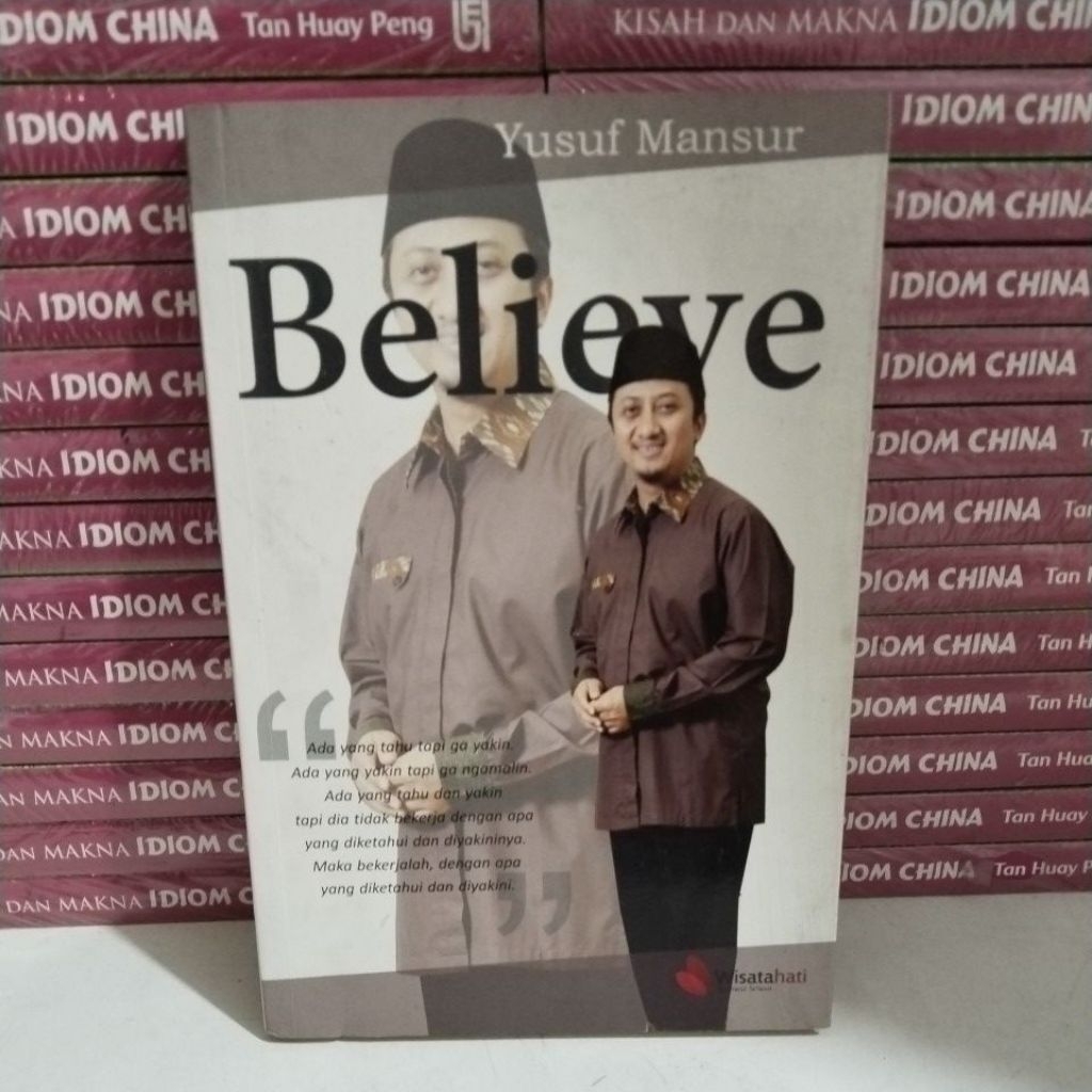 BUKU BELIEVE - YUSUF MANSUR
