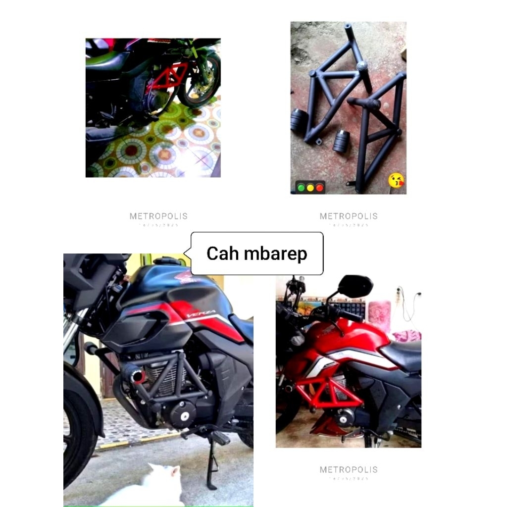 TUBULAR CB VERZA CRASBAR CRASBAR CB150 VERZA