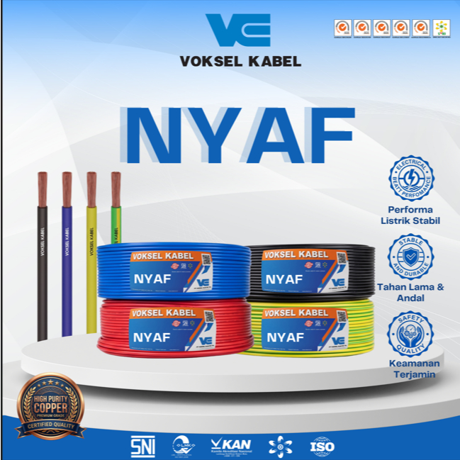 KABEL VOKSEL NYAF 1.5 MM 50 M