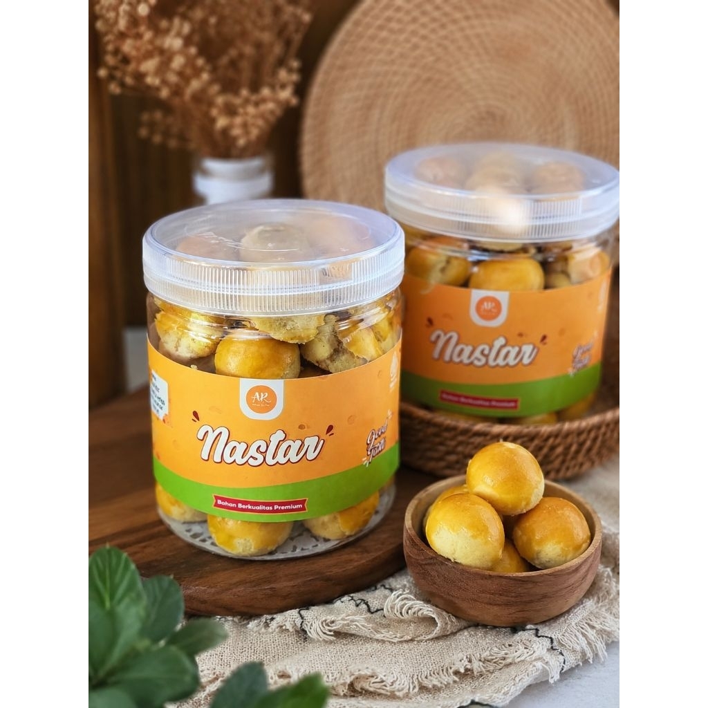 Kue Nastar Toples Plastik Kecil