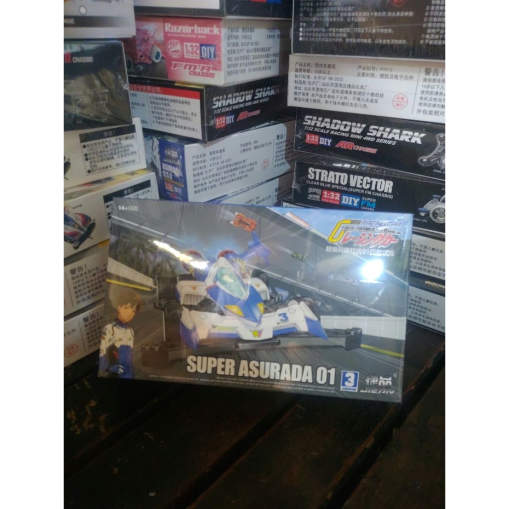 Rep Tamiya Super asurada 01 cyber formula - jiepin