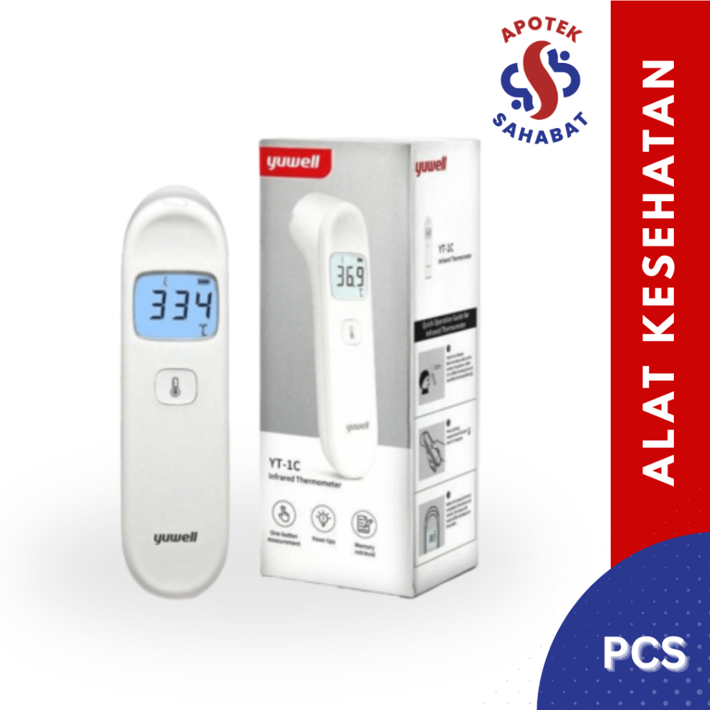YUWELL THERMOMETER YT-1 (THERMOMETER TEMBAK)