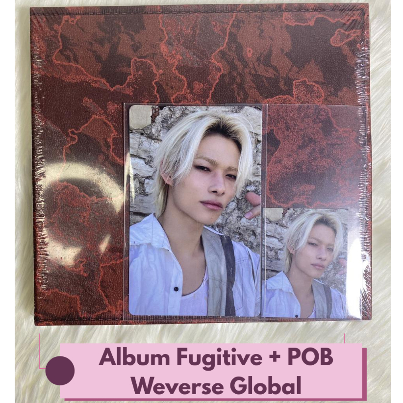 [READY STOCK] Album Ni-ki Enhypen Fugitives The Sin :Vanish + POB Weverse Global