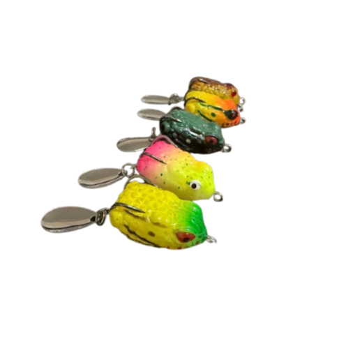 Hook Kodok Softfrog Double hook 2.5cm  Ringan Untuk umpan pancing