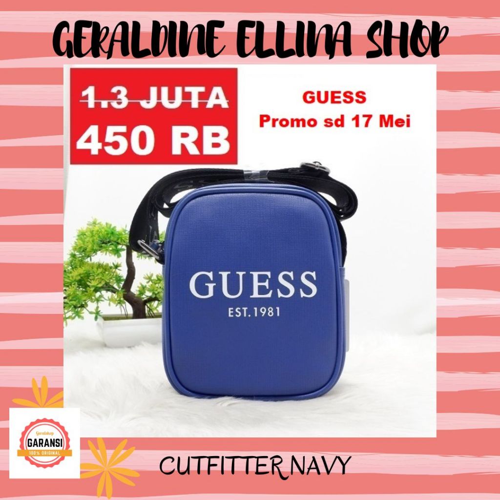 Tas Guess original sale camera bag seri CUTFITTER