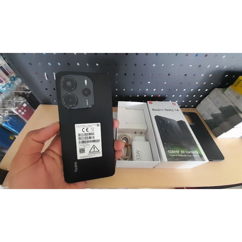 [AzamMediaPonsel] Redmi Note 14 4G Ram 8/256GB Second Fullset No Minus