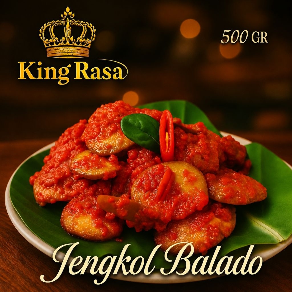Jengkol Balado Padang Asli | Jengkol Sambal Balado | Makanan Lauk Frozen Siap Saji 500 gr -  King Ra
