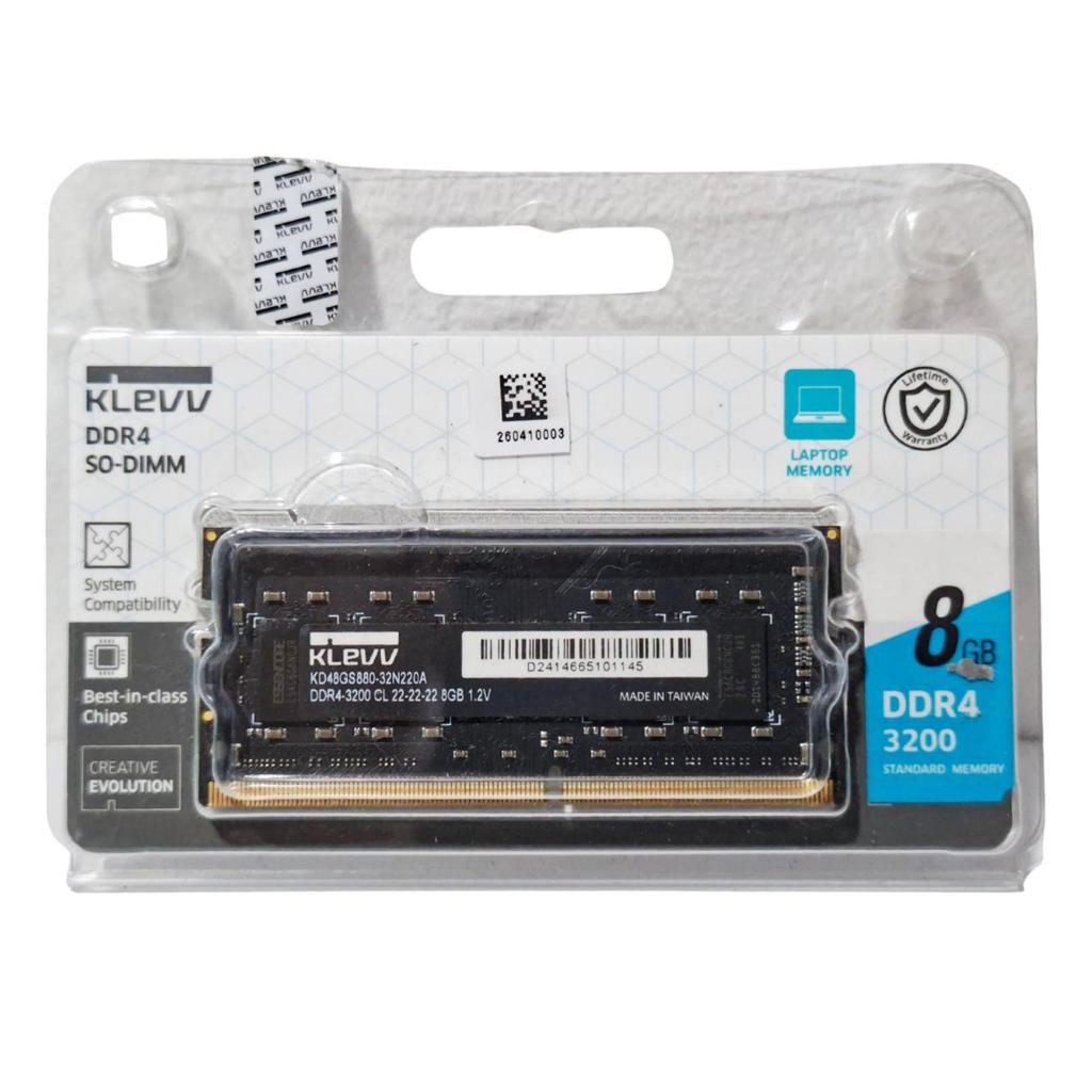 Klevv 8GB 3200MHz  | RAM Laptop SO-DIMM SO DIM