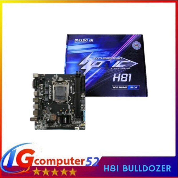 MOTHERBOARD BULDOZER H61 h81 SOCKET LGA 1155