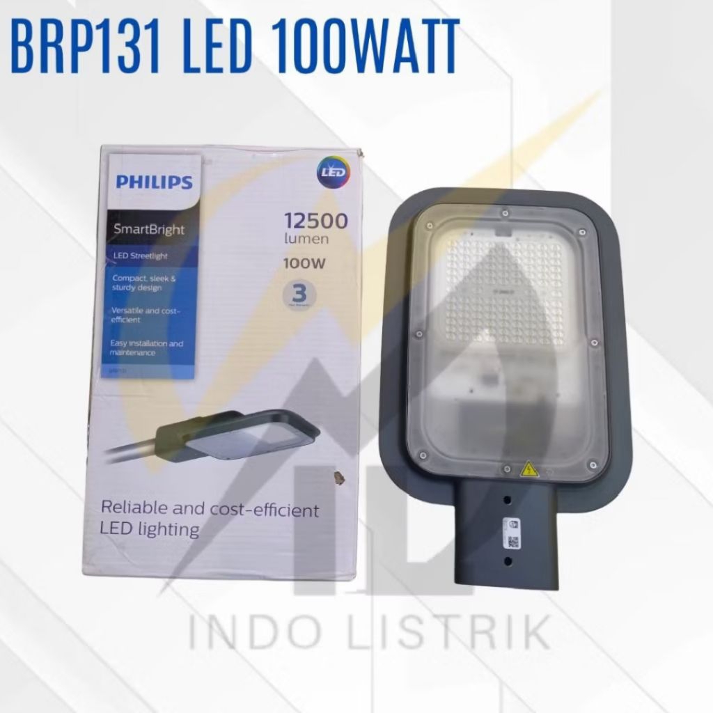 Lampu PJU Philips BRP131 Led125 100w NW / Philips BRP131 Led125 100w NW
