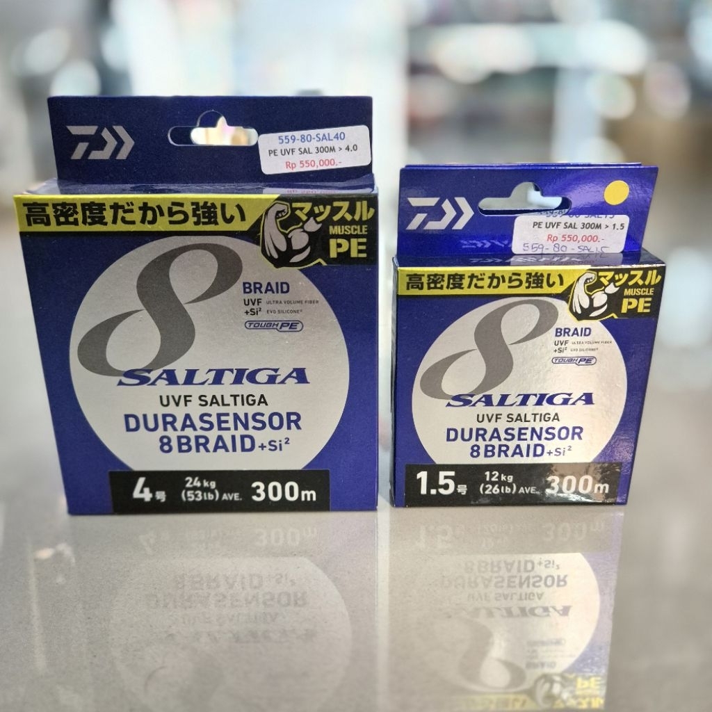 Senar PE Daiwa Saltiga X8