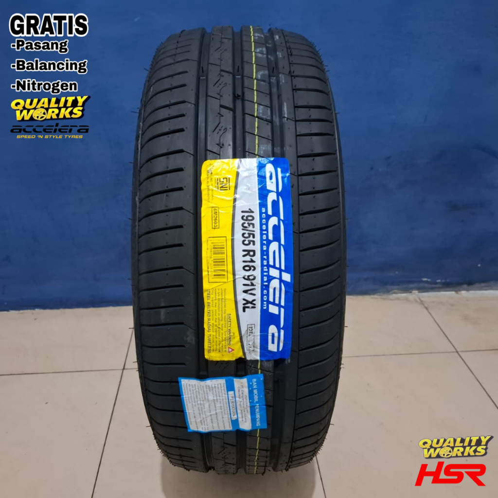 BAN MOBIL 195 55 R16 ACCELERA IOTA EVT BAN RING 16 MOBIL XENIA AVANZA MOBILIO
