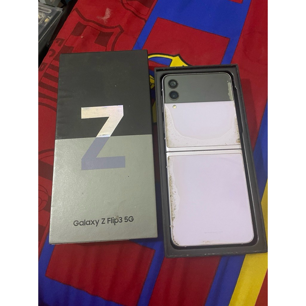 samsung z flip3 minus lcd mesin normal
