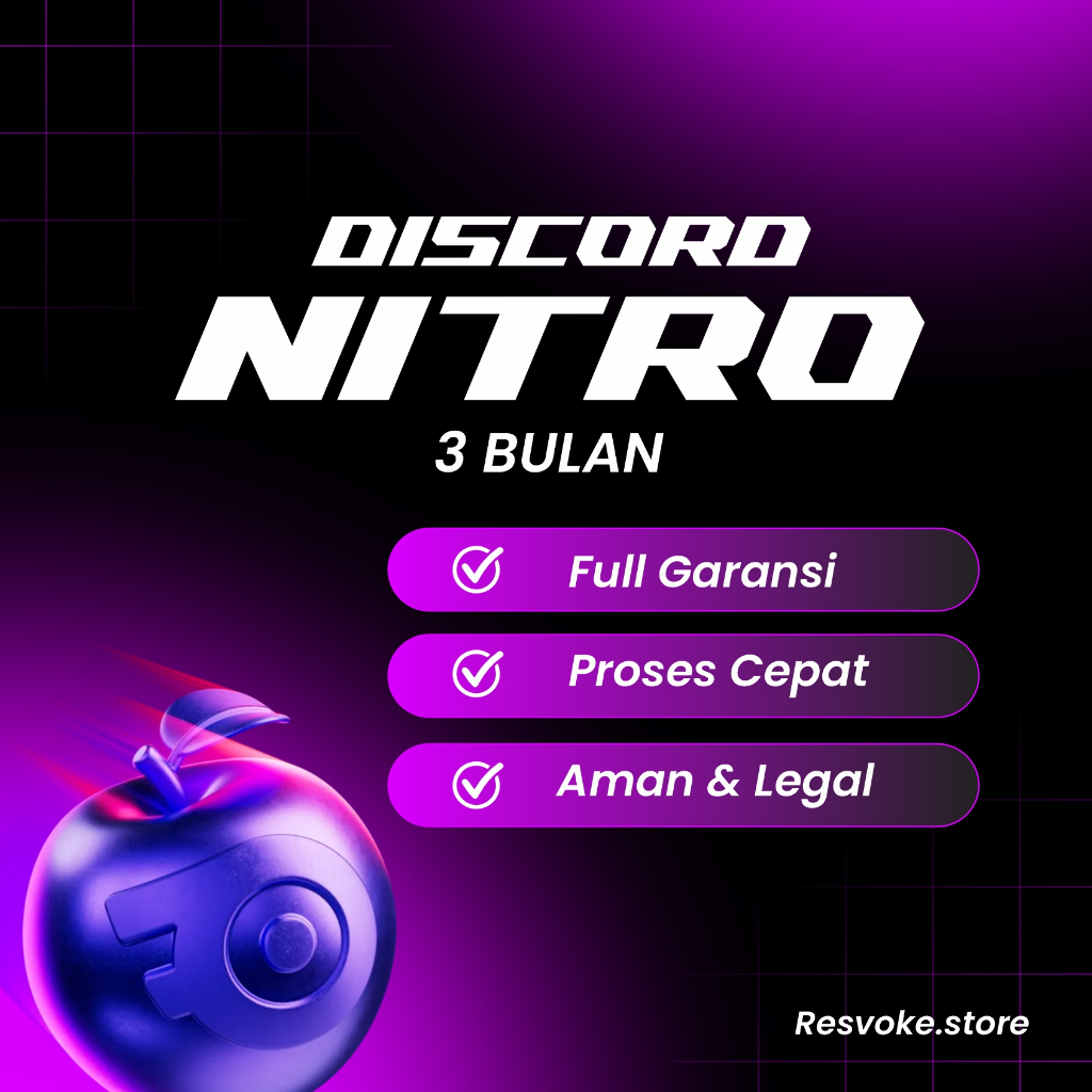 DC NITRO + 2 BOOST (3 BULAN) LEGAL FULL GARANSI