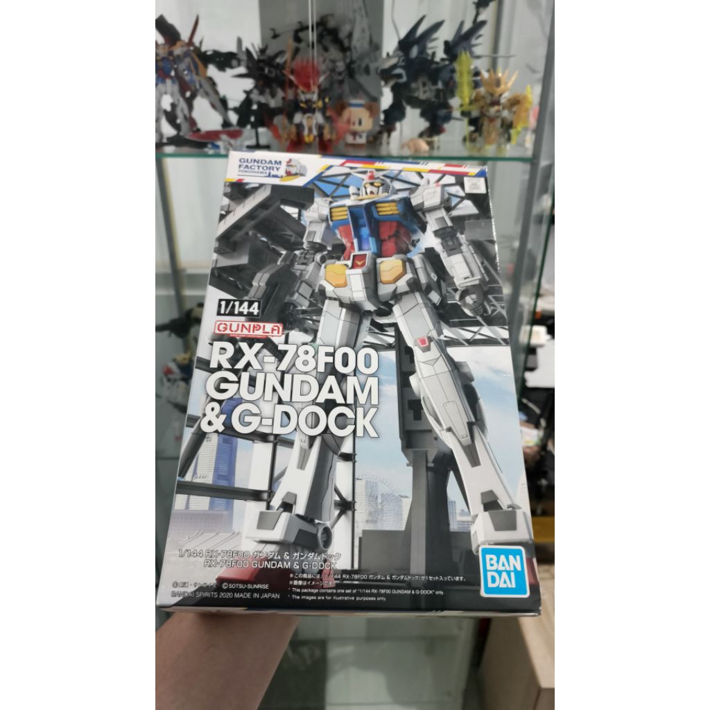 1 / 144 RX-78 F00 Gundam and G-Dock Limited Gundam Factory Yokohama Exclusive